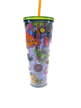 NEW Disney Parks 2026 Magic Kingdom Starbucks Tumbler 24oz NEVER USED